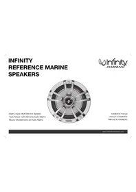 Notice INFINITY REFERENCE 822MLW Haut-parleur