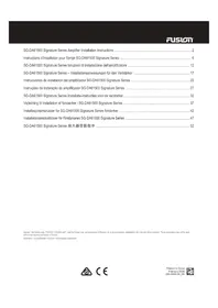 Notice Fusion SGDA61500 Recepteur