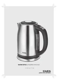 Notice AEG ULTRASPEED EWA7550 Bouilloire