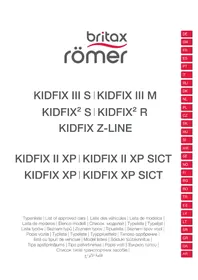 Notice Britax-Römer KIDFIX 2 S Siège de voiture