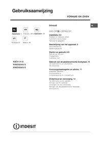 INDESIT KN3C62A(W)U S - Fornuis