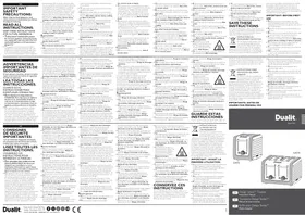 Notice DUALIT ARCHITECT 46526 Grille pain