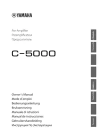 Notice YAMAHA C5000 Ampli home-cinéma