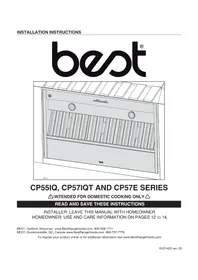 Notice BEST CP57IQT489SB Capucha