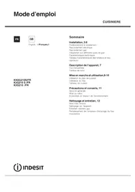 INDESIT KN3G210S(W)FR - Cooker