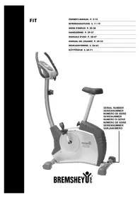 Notice Bremshey FIT Formateur de vélo d'intérieur