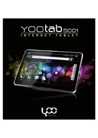 Notice YOO DIGITAL YOOTAB 5001 Tablette