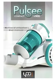 Notice YOO DIGITAL PULSEE COMPACT V1400 Aspirateur