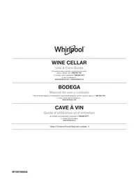 Notice WHIRLPOOL WUW55X24HS Cave à vin