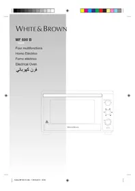 Notice WHITE AND BROWN MF 600 B Four