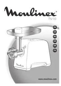 Notice MOULINEX HV10 ME850D30 Hachoir à viande