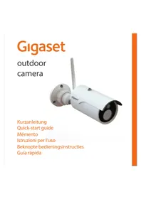 Notice GIGASET OUTDOOR CAMERA Überwachungskamera