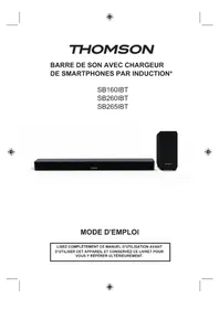 Notice THOMSON SB265IBT Caixa de som bluetooth