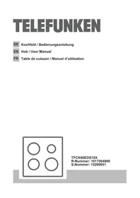 Notice TELEFUNKEN TFCK60EDS10X Cuisinière