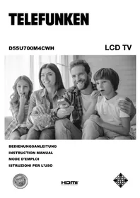 Notice TELEFUNKEN D55U700M4CWH Televisore