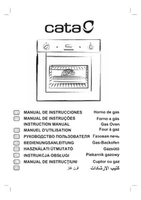 Notice CATA GIGA 750 BK Aragaz