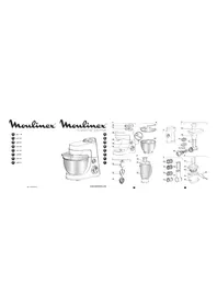 MOULINEX Masterchef Gourmet QA405G27 - Keukenmachine