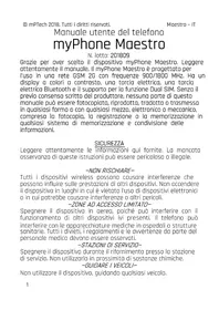 Notice myPhone MAESTRO Smartphone
