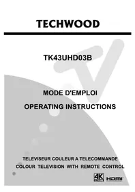 TECHWOOD TK43UHD03B - TV