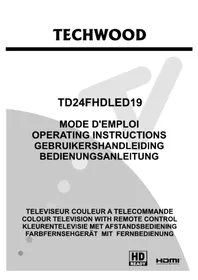 TD24FHDLED19 TECHWOOD