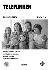 Notice TELEFUNKEN D32H472E4CW Televisore