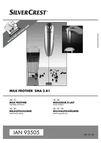 Notice SILVERCREST SMA 3 A1 Melkschuimer