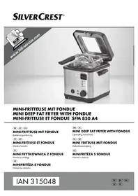 Notice SILVERCREST SFM 850 A4 Fritéza