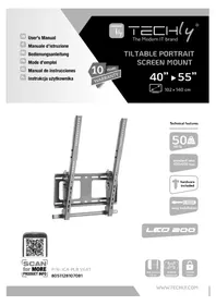 Notice Techly ICAPLB V64T Support mural