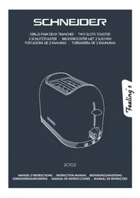 Notice SCHNEIDER SCTO2R Grille pain