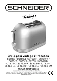 Notice SCHNEIDER SL T2.2 LB Grille pain