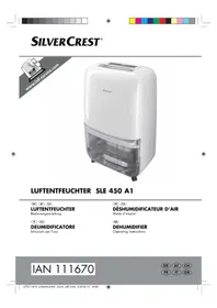 Notice SILVERCREST SLE 450 A1 Déshumidificateur