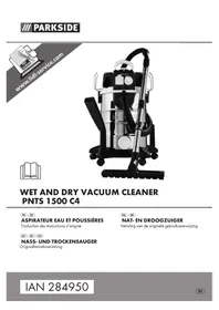 Notice PARKSIDE PNTS 1500 C4 Staubsauger