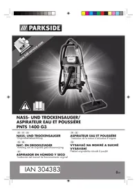 Notice PARKSIDE PNTS 1400 G3 Aspirateur