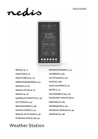 Notice NEDIS WEST204WT Метеостанция