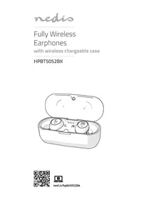 Notice NEDIS HPBT5052BK Slúchadlá