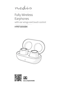 Notice NEDIS HPBT3050BK Căști audio