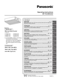 Notice PANASONIC S36MM1E5A Klimilo