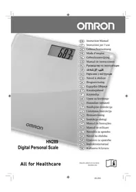 Notice OMRON HN289 Balance