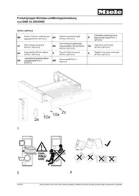 Notice MIELE WTV 512 Lave-linge