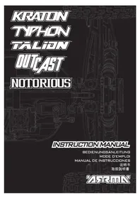 Notice ARRMA BUGGY TYPHON 6S BLX Jouet radiocommandé