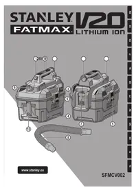 Notice STANLEY SFMCV002 Aspirador