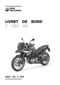 Notice BMW F 750 GS (2020) Motorcycle