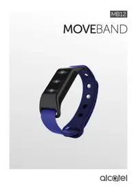 Notice ALCATEL MOVEBAND MB10 Smartwatch