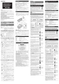Notice FUJIFILM BC50B Chargeur de piles