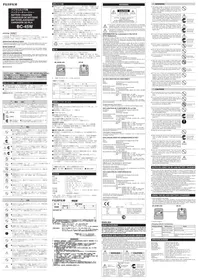 Notice FUJIFILM BC45W Chargeur de piles
