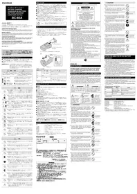 Notice FUJIFILM BC85A Chargeur de piles