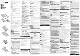 Notice FUJIFILM EFBP1 Accessoire pour appareil photo