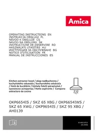 Notice AMICA OKP9654IS Okap kuchenny