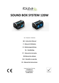 Notice IBIZA SOUND SPLBOX100 Lautsprecher
