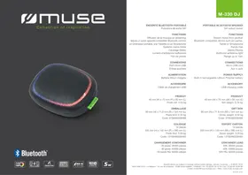 Notice MUSE M330 DJ Haut-parleur